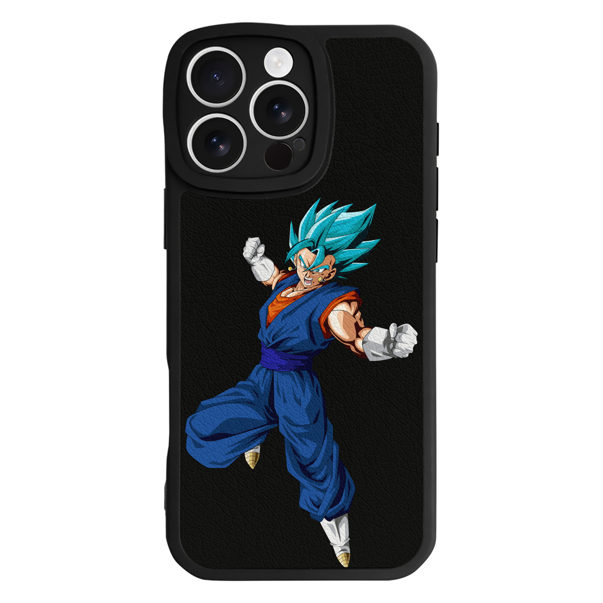 （画像用） ドラゴンボール ベジット DRAGON BALL Vegetto 【iPhone 16シリーズ対応】シリコンスマホケース（レザー調） 材質：シリコン
